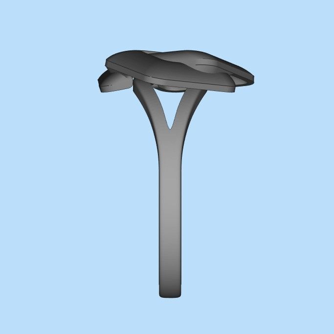 Women Ring geometric with rhombuses 3dm stl 3D print model 3D print model_25