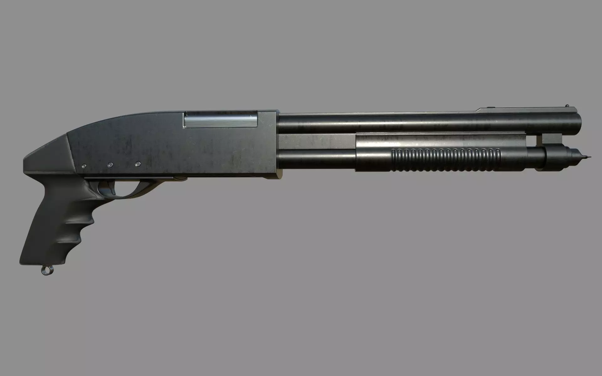 Shotgun - Resident Evil 2 3D model_0