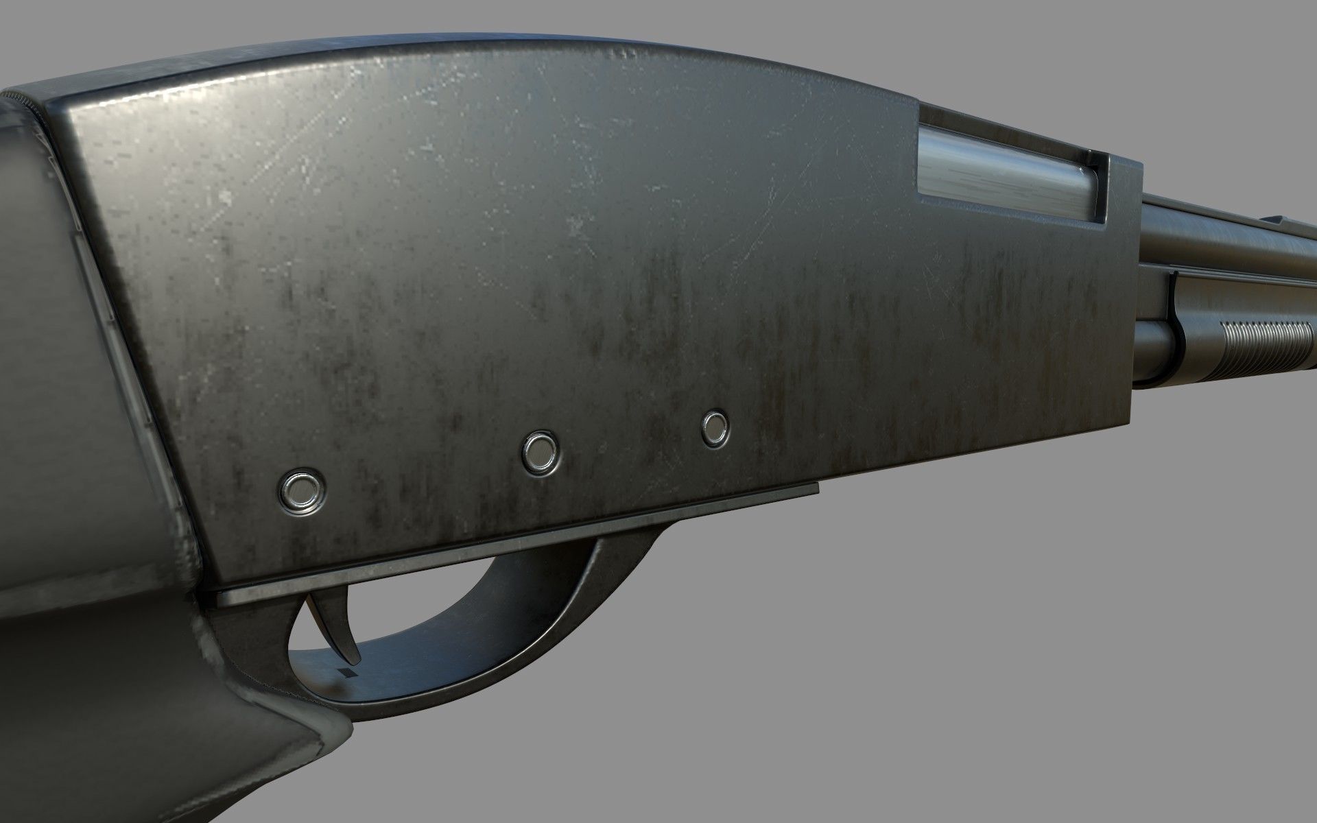 Shotgun - Resident Evil 2 3D model_3
