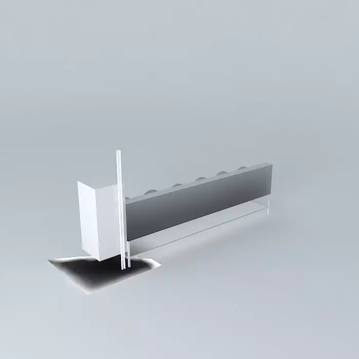 Fuller x 6 toilet Free 3D model
