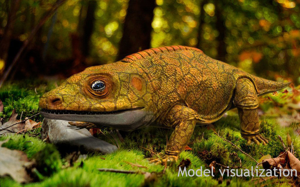 Extinct animals pack v3 Low-poly 3D model_22