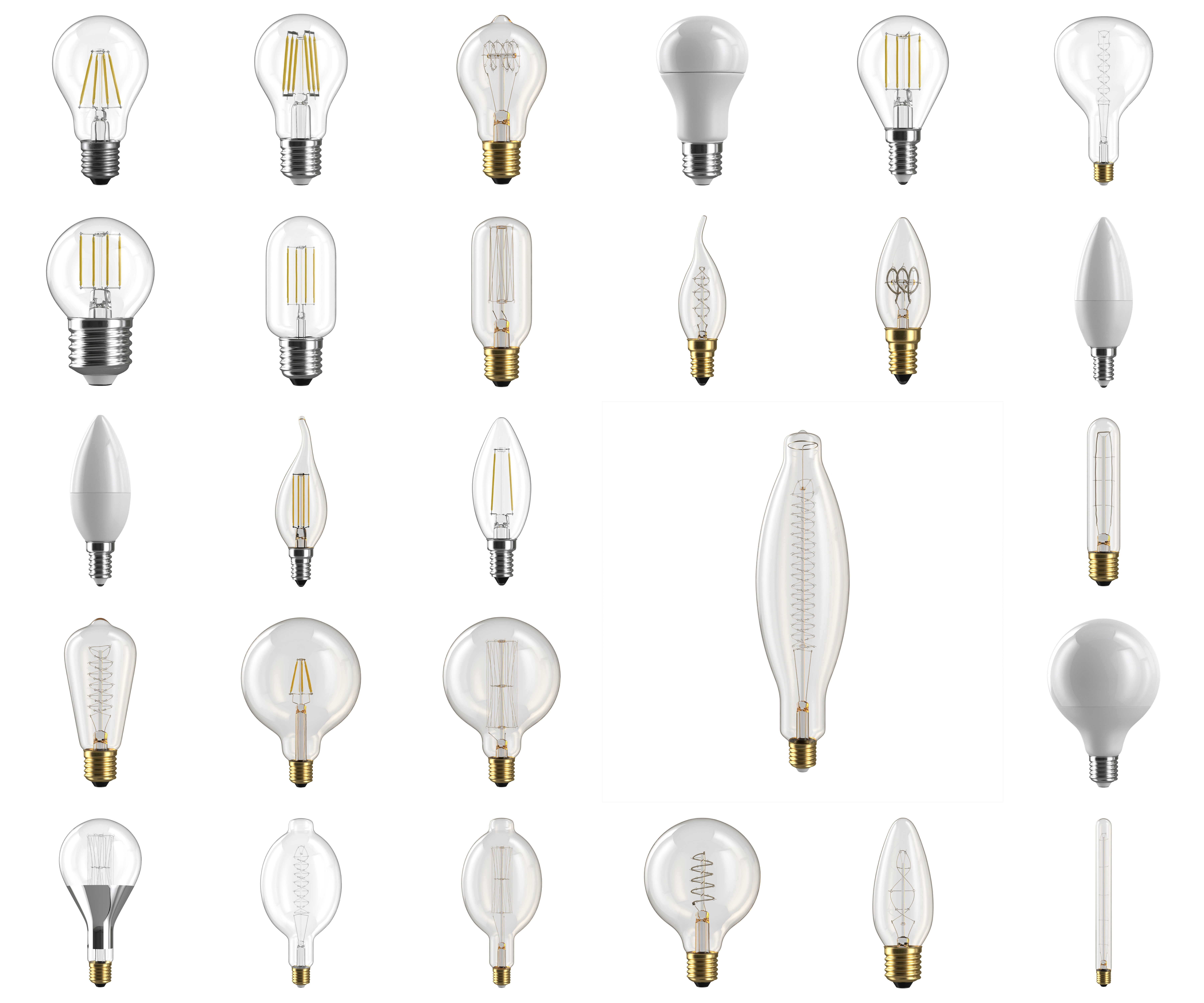 Light bulbs 3D Model Collection_0