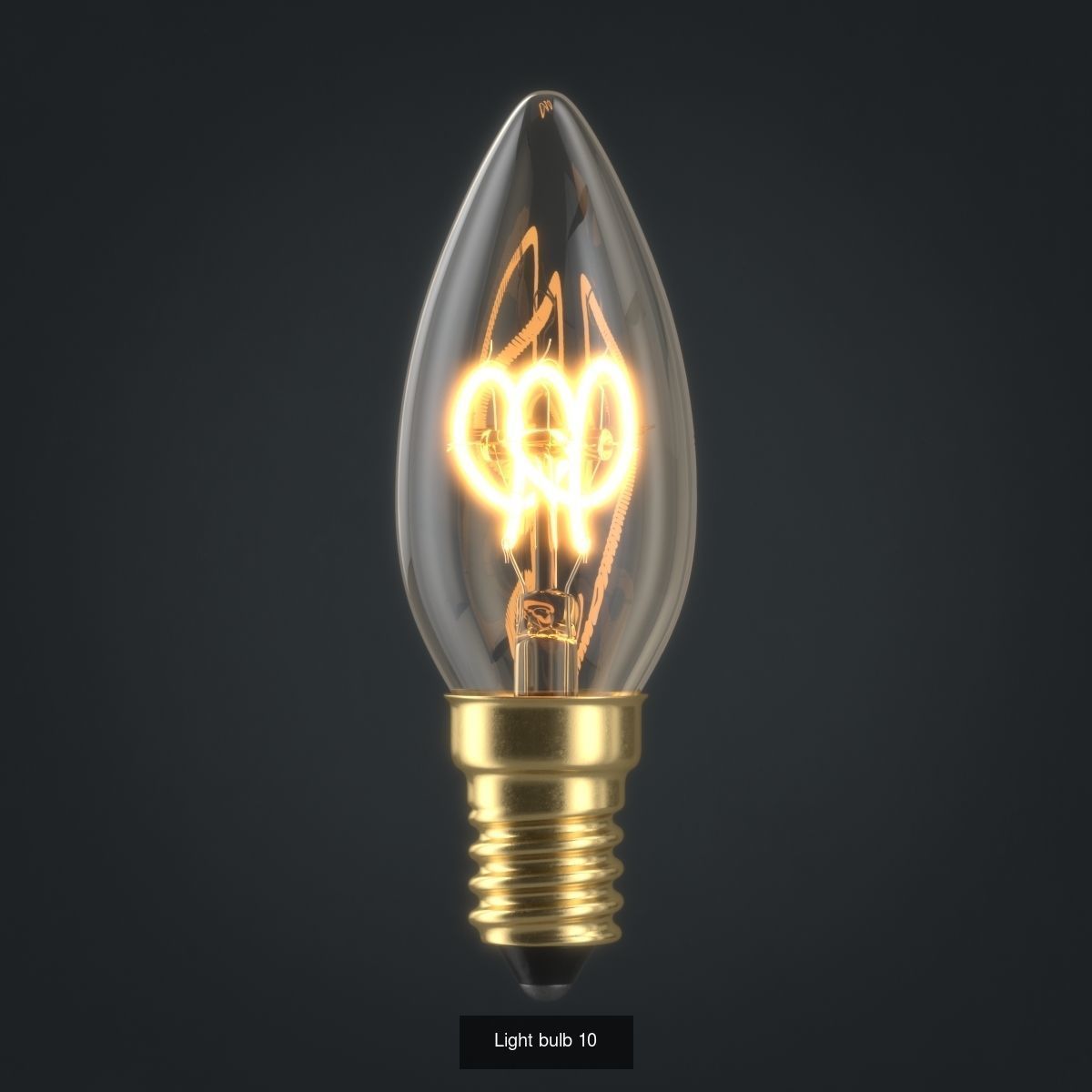Light bulbs 3D Model Collection_11