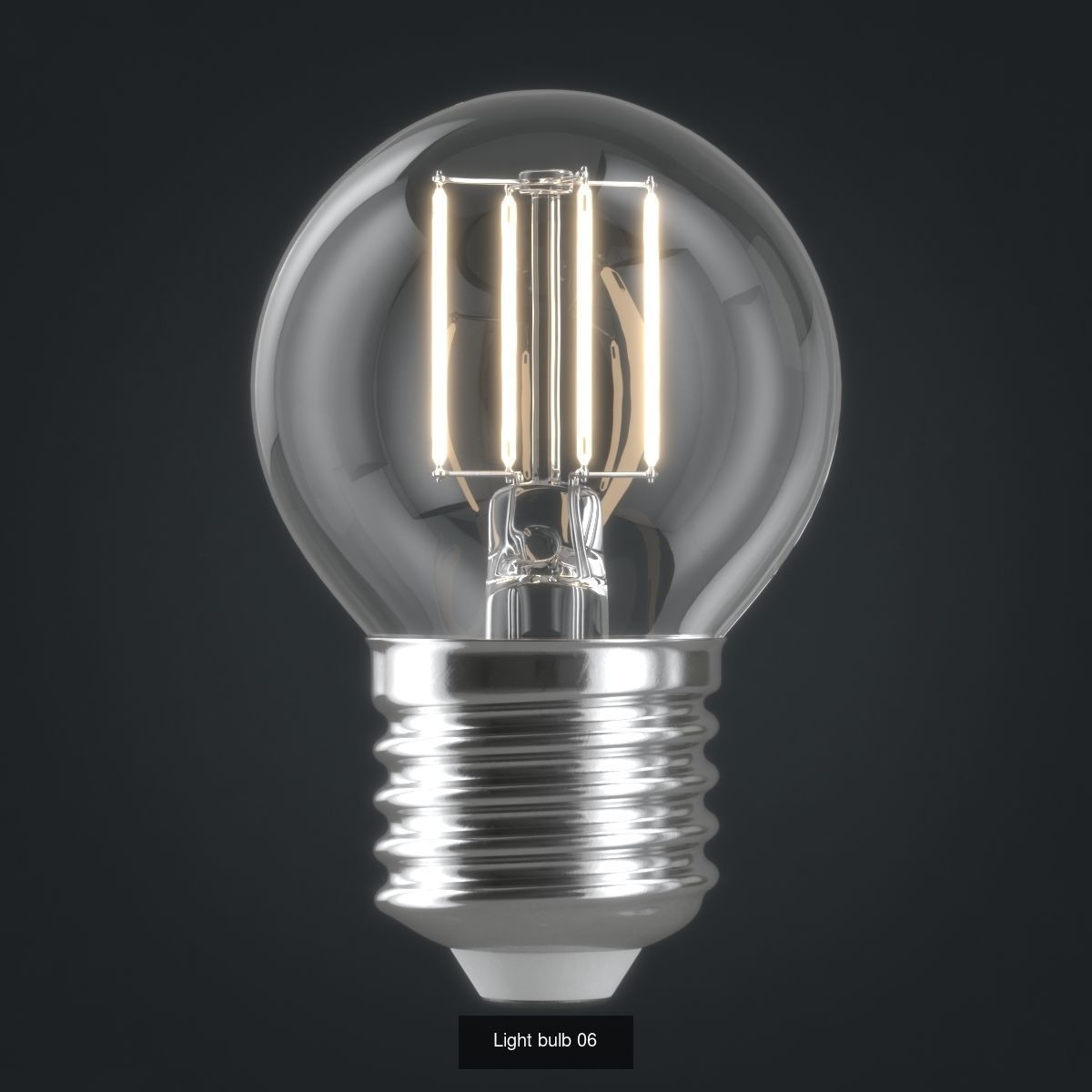 Light bulbs 3D Model Collection_7