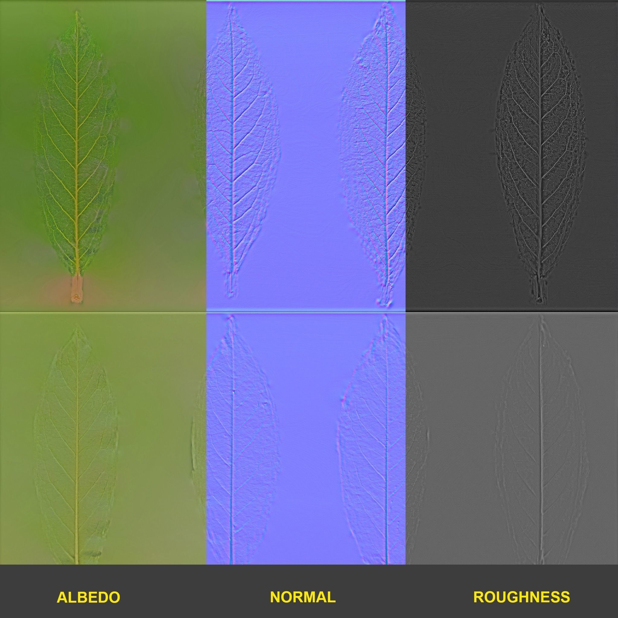 Growing Tree in a shape of a deer 3D model_8