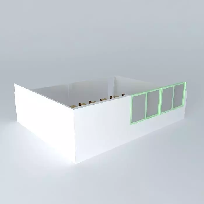 technological classrom Free 3D model_0