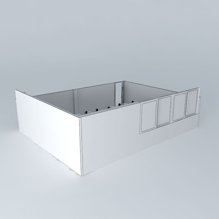 technological classrom Free 3D model_3