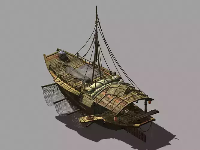 Game Journey to the West - Big Fishing Boat 01