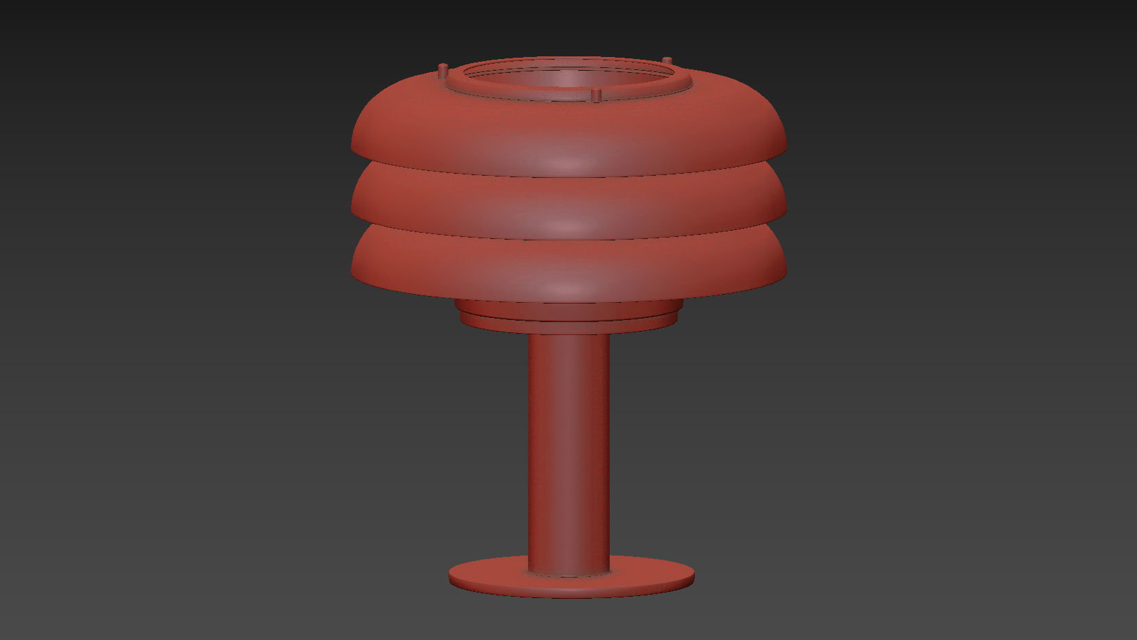 Hans Agne Jakobsson Table Lamp 3D model_1