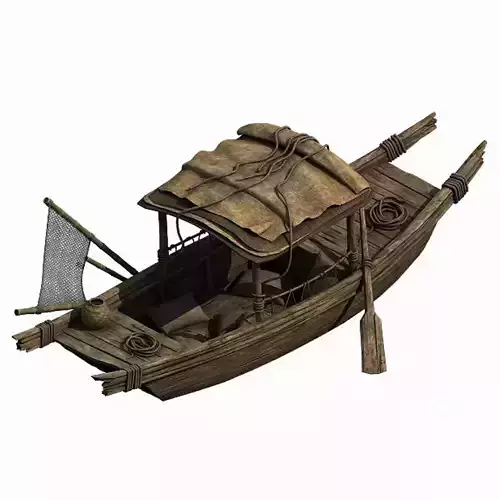 Game Small fishing boat 043