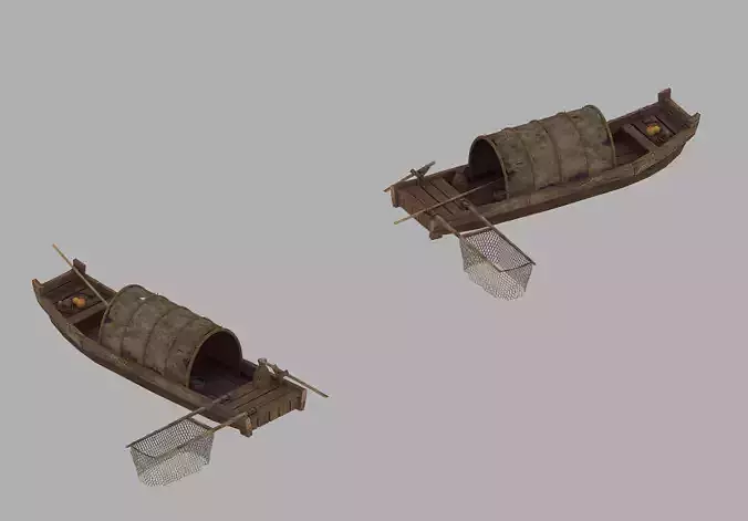 Game Crescent Bay - Wooden Boat 03