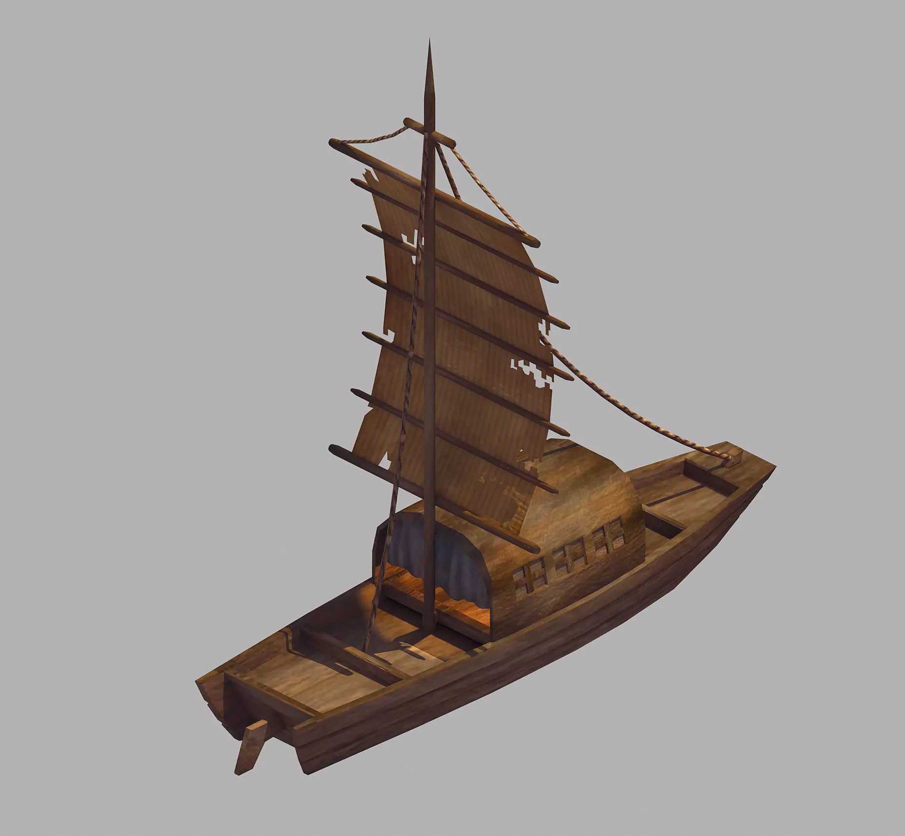 Game Crescent Crescent - Sailboat 03 3D model_0
