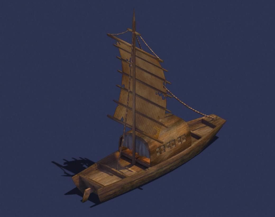Game Crescent Crescent - Sailboat 03 3D model_2