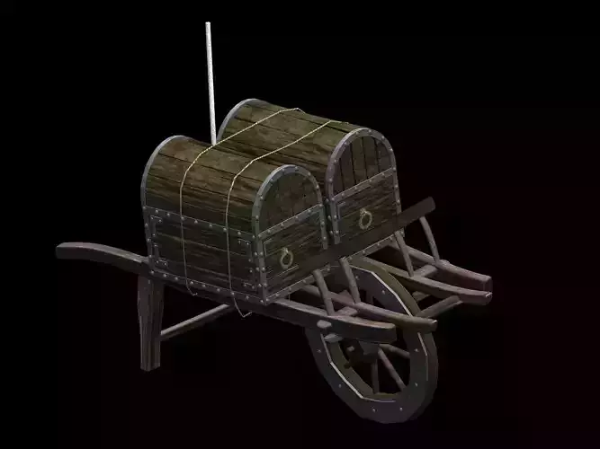 Game Transportation - Dart Truck 04 3D model