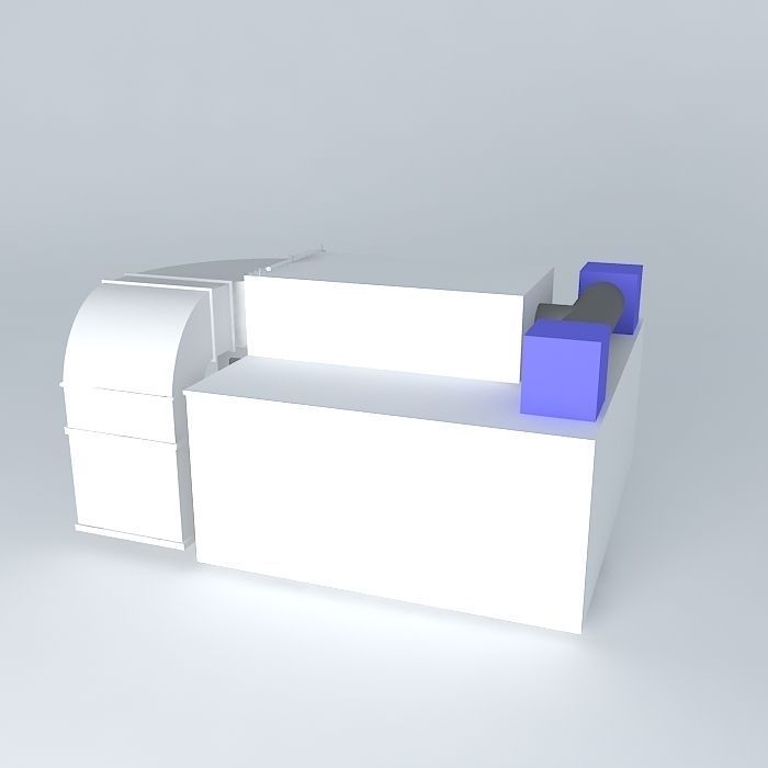 Application of paint booth  3D model_1