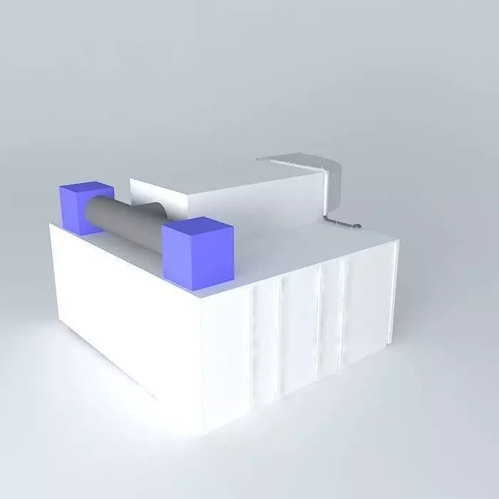 Application of paint booth  3D model_0