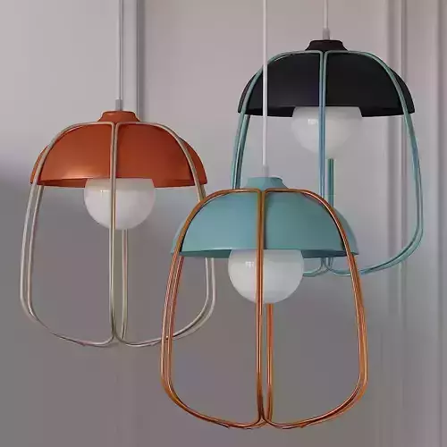 CROWDYHOUSE Tull Cage Ceiling Lamp 3 Colors