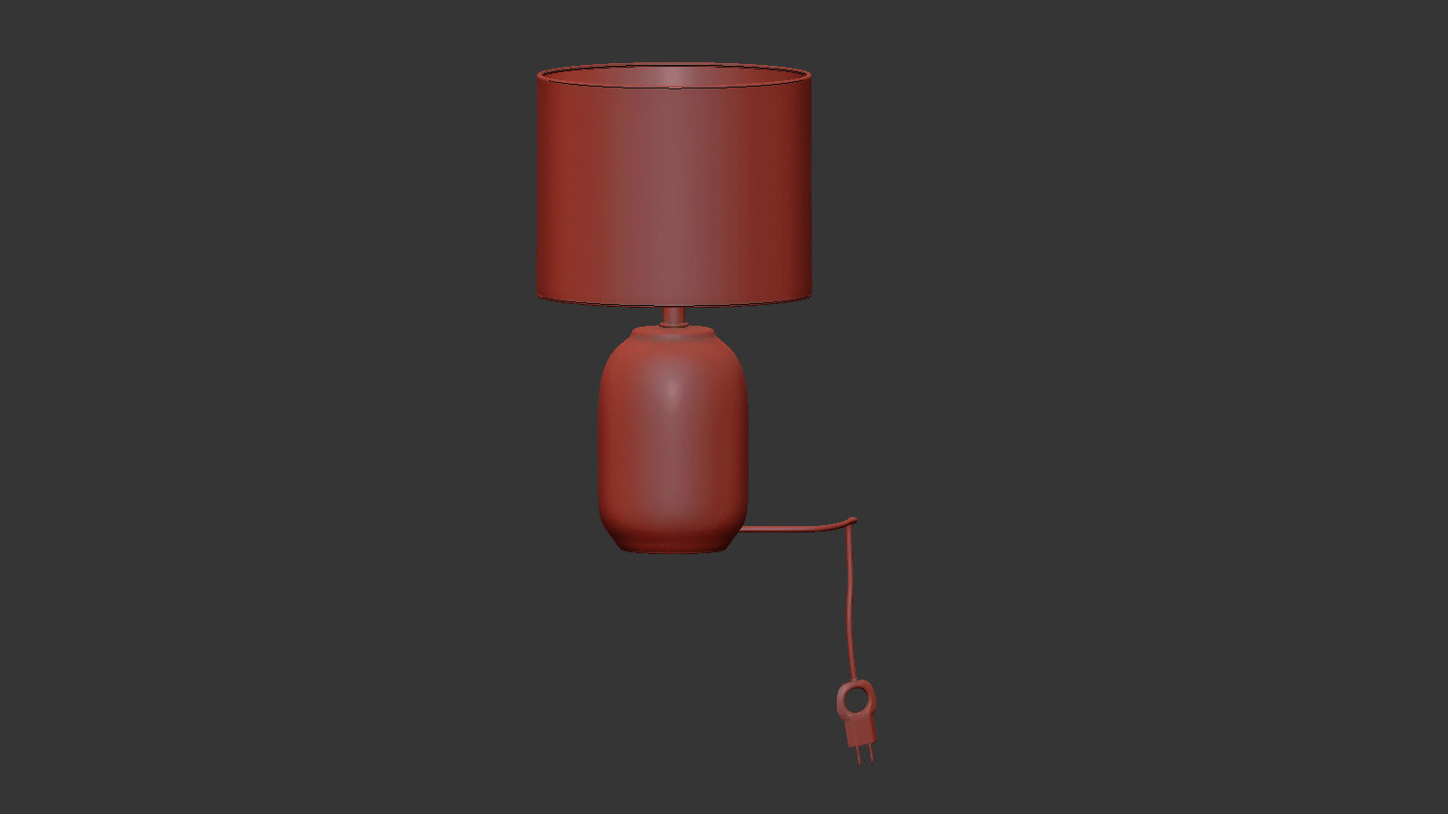 COX and COX Ceramic Bedside Lamp 3D model_1