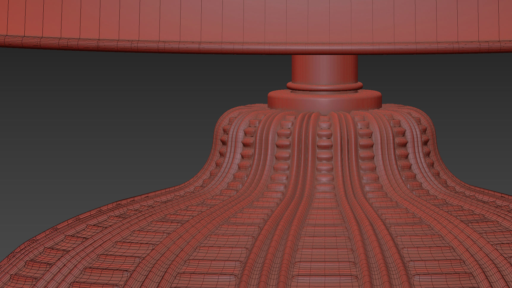 COX and COX Textured Ceramic Table Lamp 3D model_4