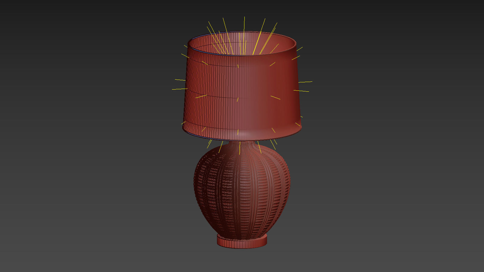 COX and COX Textured Ceramic Table Lamp 3D model_6