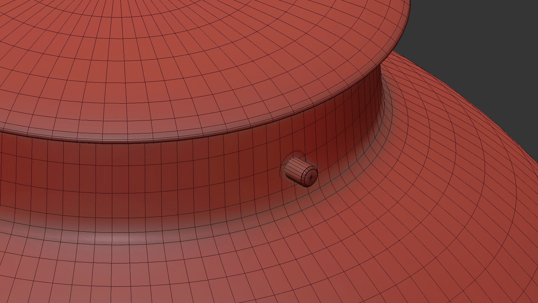 Simple Nordic Style Amber Globe Glass Shade 3D model_12