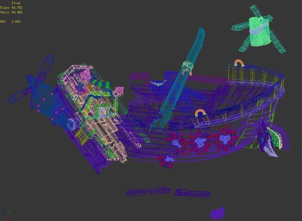 Game Steam Harbour - Goblin Breaking 01 3D model_6