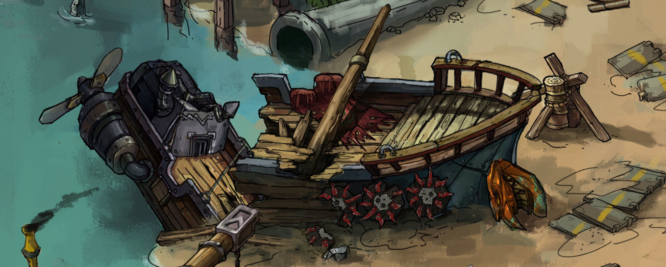 Game Steam Harbour - Goblin Breaking 01 3D model_7