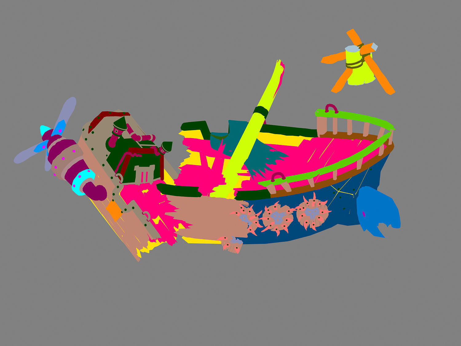 Game Steam Harbour - Goblin Breaking 01 3D model_3