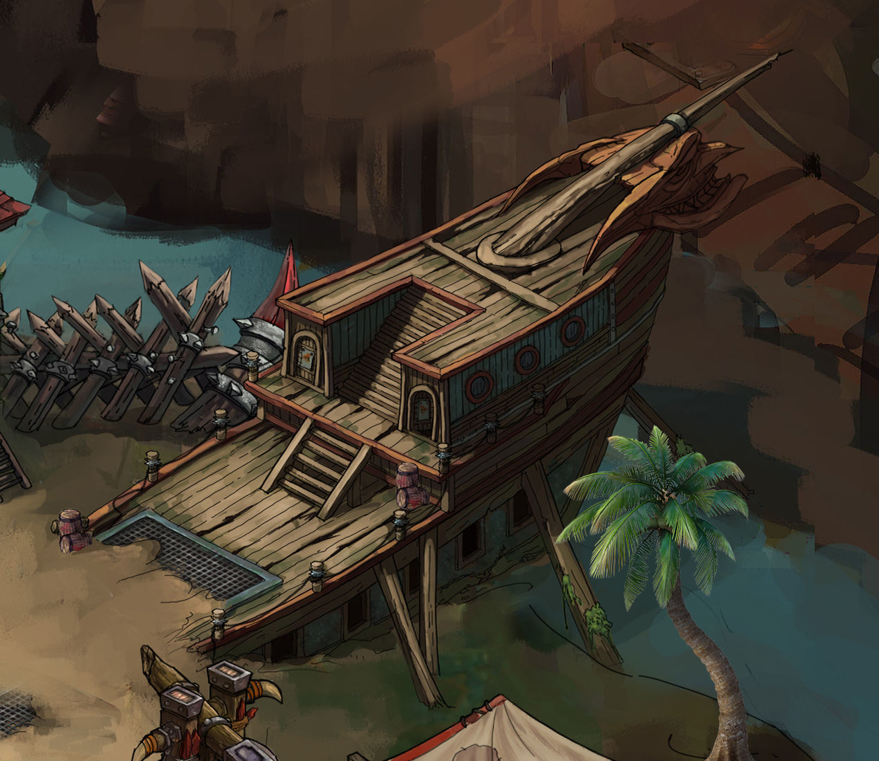 Game Steam Harbour - Goblin Breaking 02 3D model_8