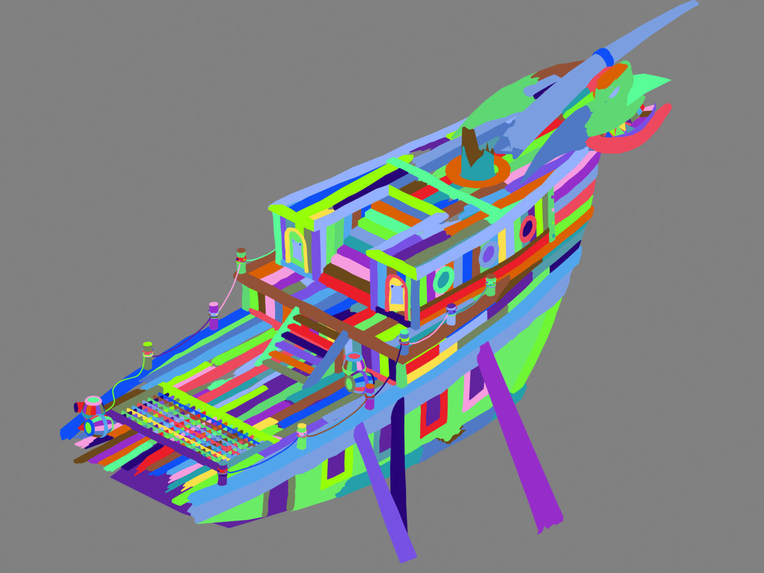 Game Steam Harbour - Goblin Breaking 02 3D model_2