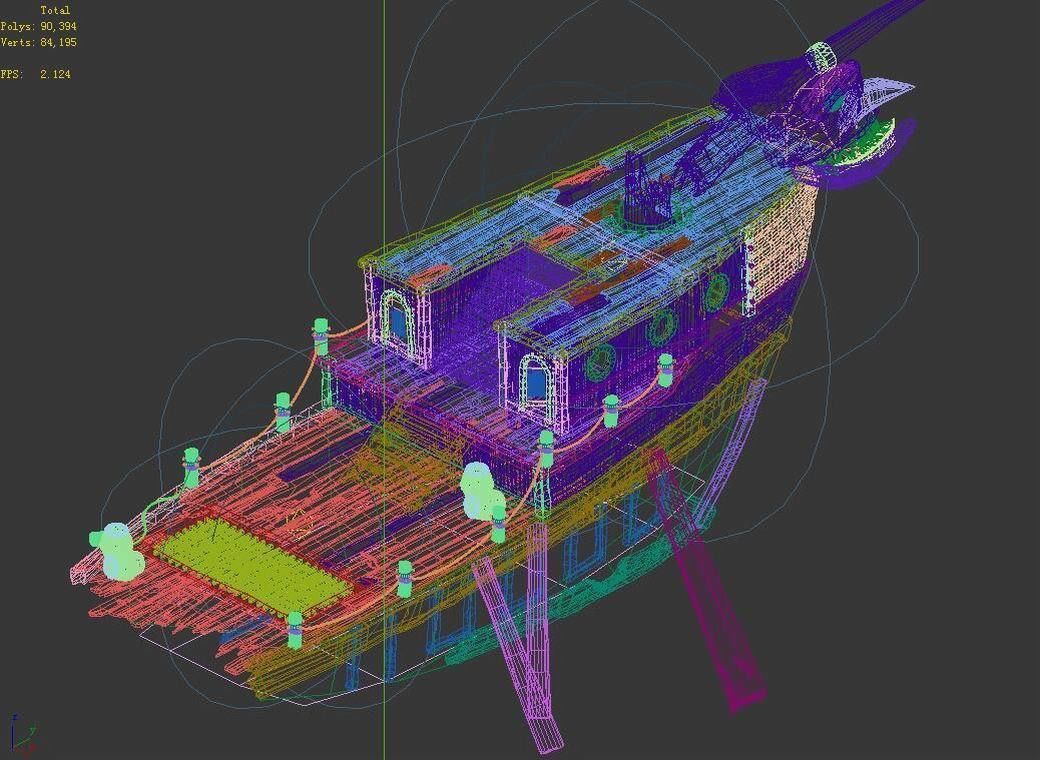 Game Steam Harbour - Goblin Breaking 02 3D model_7