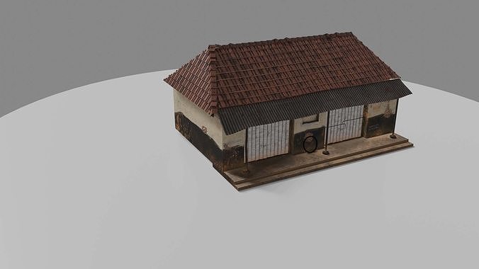 Night Street 3D model 4