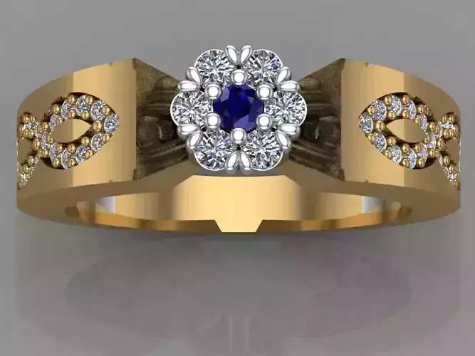 GC GOLD TW0130- Diamond ring 