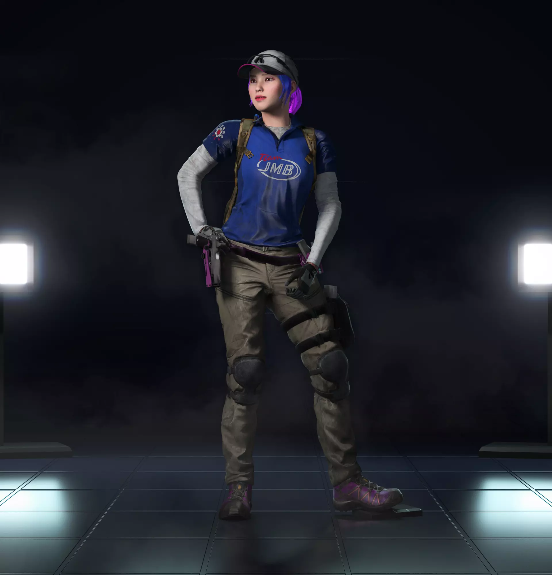 Kimiko Nomura from World War Z Free 3D Model Free low-poly 3D model_0