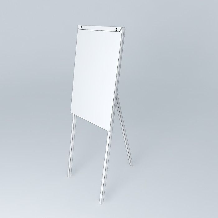 Paper board 3D model_4