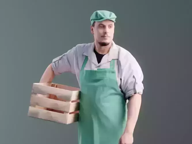 Sevin 10137 - Standing Warehouse Man