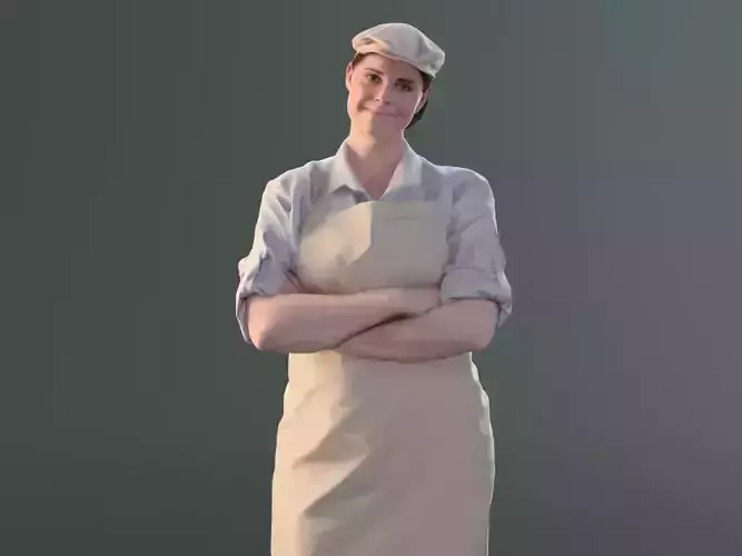 Martha 10135 - Standing Supermarket Woman