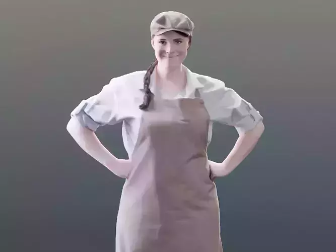 Martha 10134 - Standing Supermarket Woman