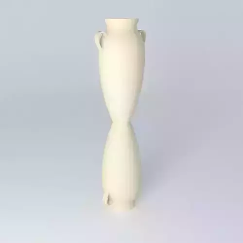 Modern clay vase