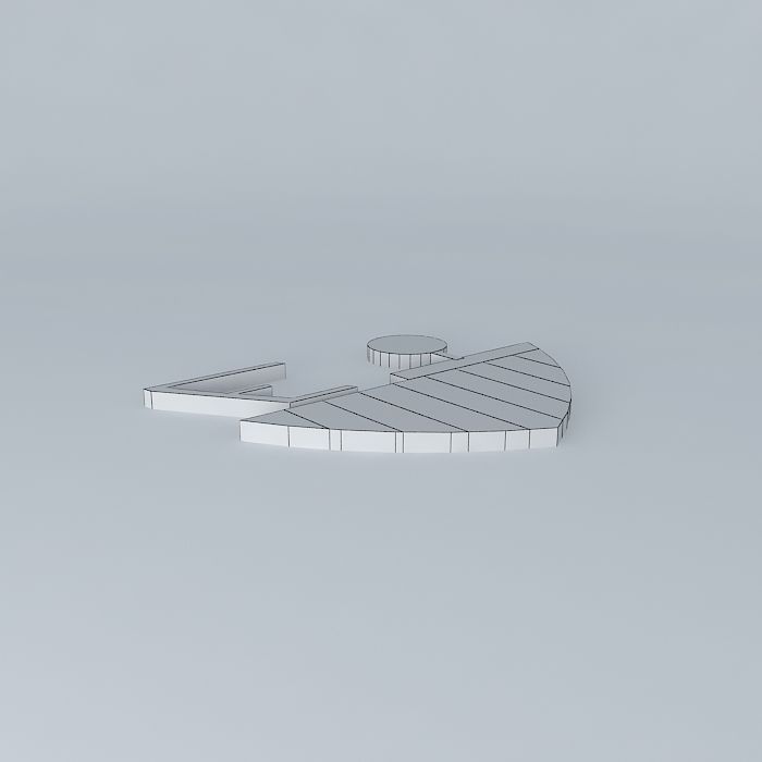 Shield CF Extremadura Free 3D model_3