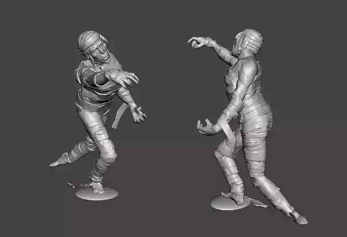 THE MUMMY toy soldier