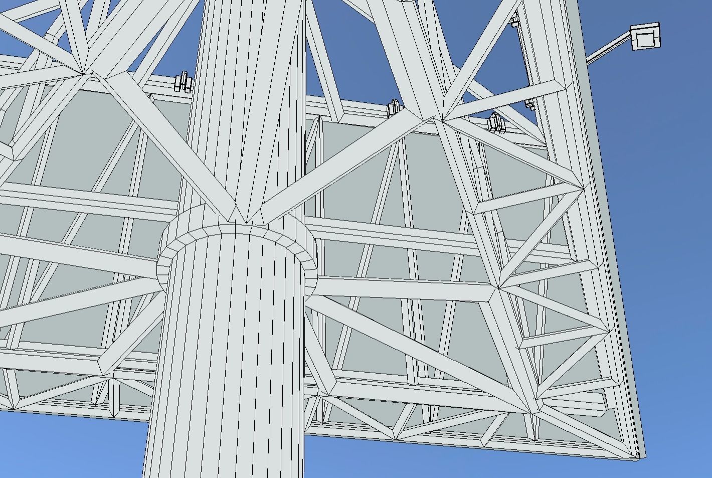 Advertising Billboard Version 1 High-Poly 3D model_5