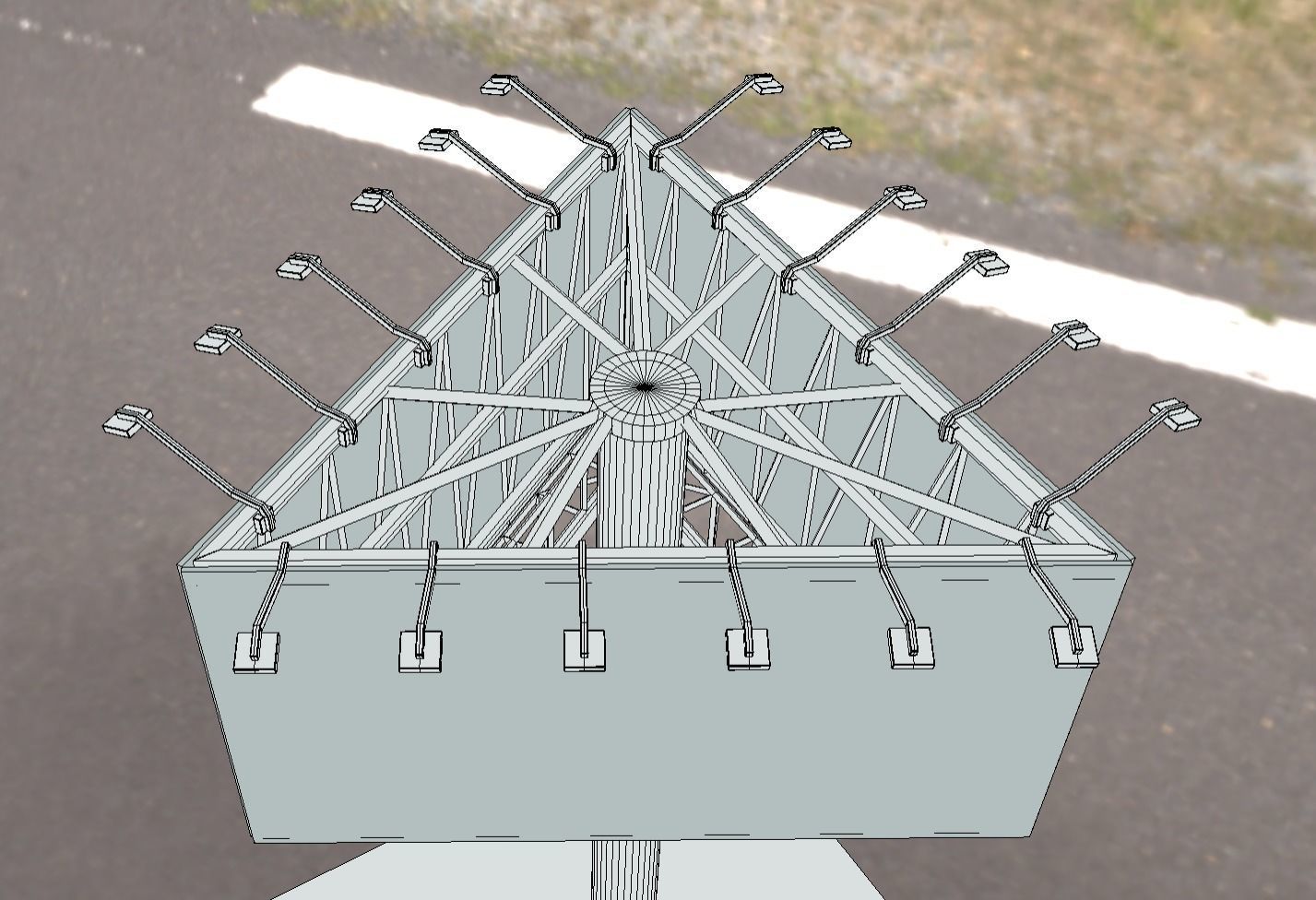 Advertising Billboard Version 1 High-Poly 3D model_3