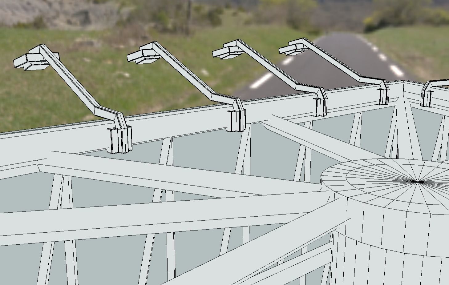 Advertising Billboard Version 1 High-Poly 3D model_4