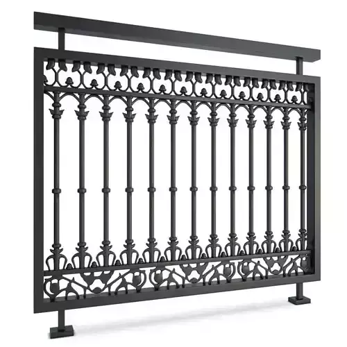 Railing wrought iron