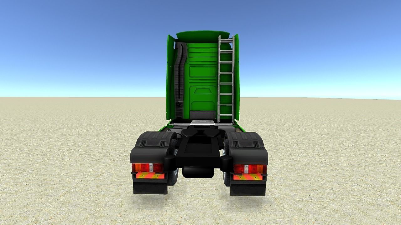 Truck Pack  2020 Collection Low-poly 3D model_28