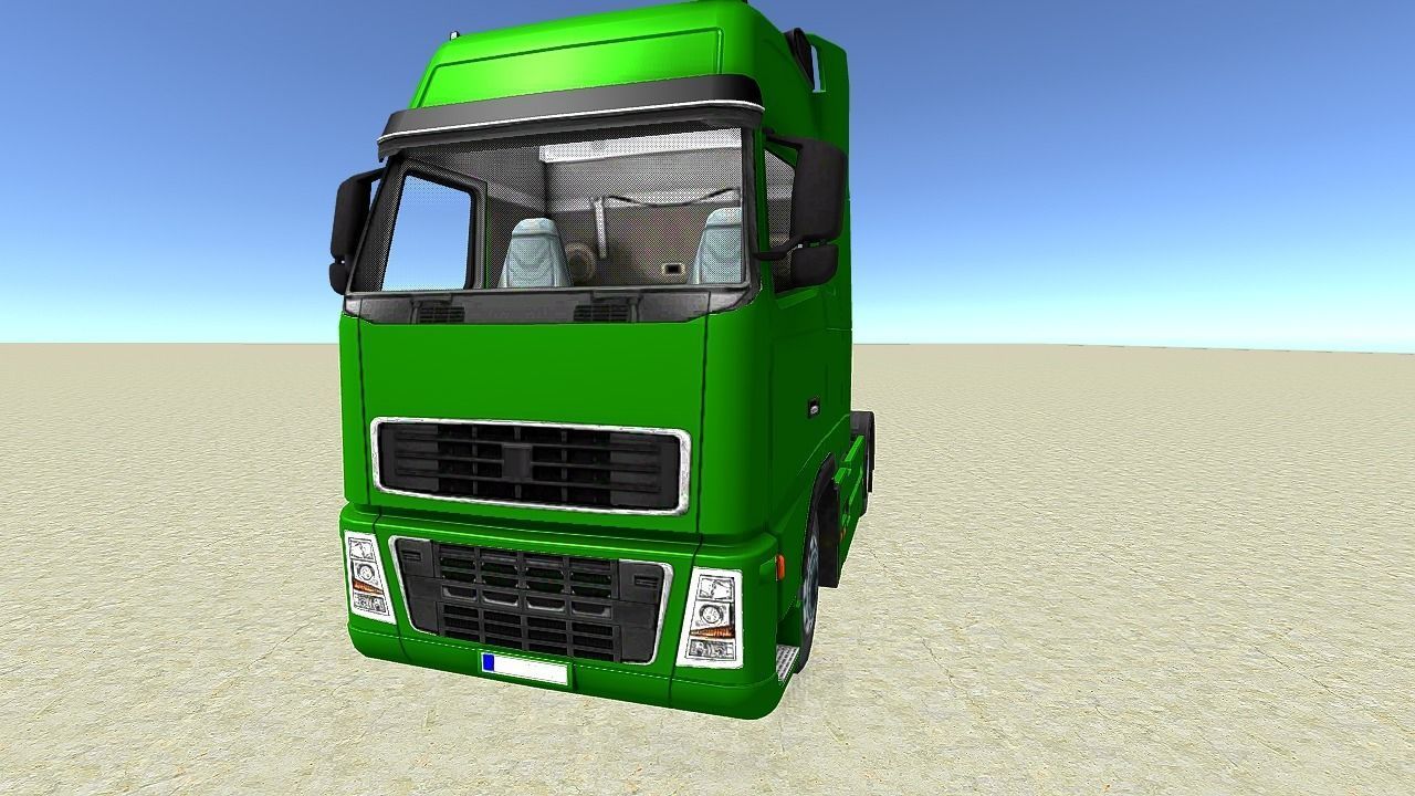 Truck Pack  2020 Collection Low-poly 3D model_26