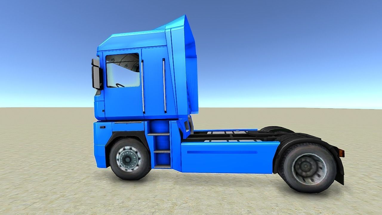 Truck Pack  2020 Collection Low-poly 3D model_18