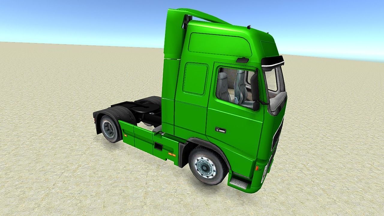 Truck Pack  2020 Collection Low-poly 3D model_30