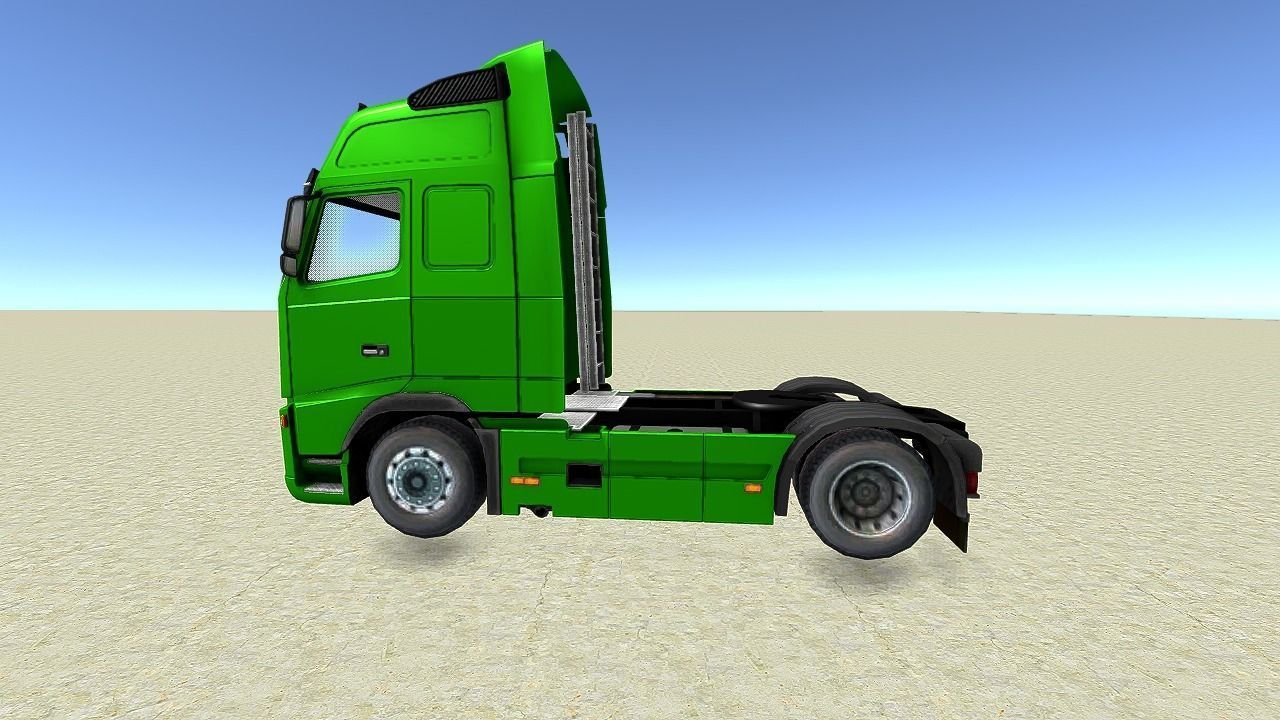 Truck Pack  2020 Collection Low-poly 3D model_27